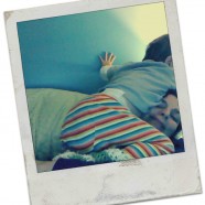 Wordless Wednesday: Working from Bed with a Toddler