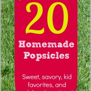 20+ Homemade Popsicle Recipes