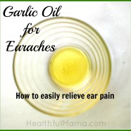 Garlic Oil for Earaches