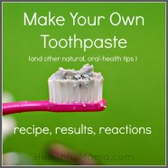 Make Your Own Toothpaste
