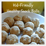 Nut Butter Snack Balls: Kid Friendly!