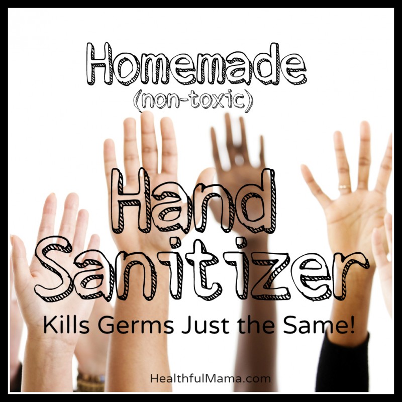 HealthfulMama homemadeHandSanitizer