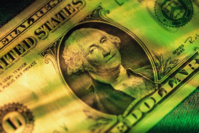George Washington on the $1 Bill